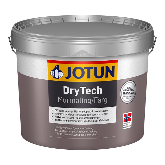 Jotun DryTech facademaling (selvrensende facademaling)