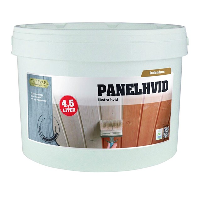 Trip Trap Panelhvid - Ekstra Hvid - 4 Ltr.